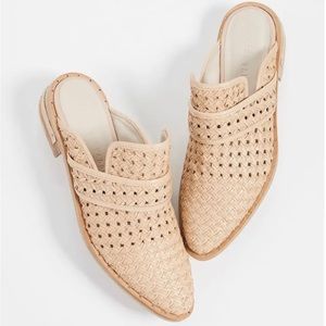 Keen woven mule